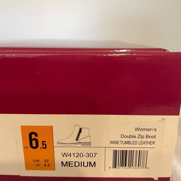 Samuel Hubbard Double Zip Leather Ankle Boot - size 6.5 - Picture 4 of 4